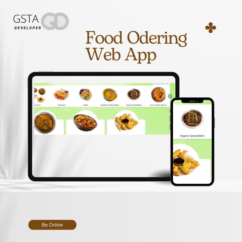 Responsive Food Ordering App